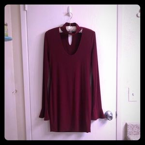 Leo Luv Party Dress with Belle Sleeves